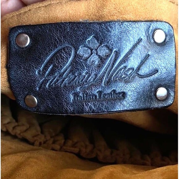 Vtg Patricia Nash Distressed Leather Crossbody Handbag Purse Glaze Avellino - Picture 11 of 13